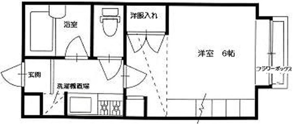 プラトー今長の物件間取画像